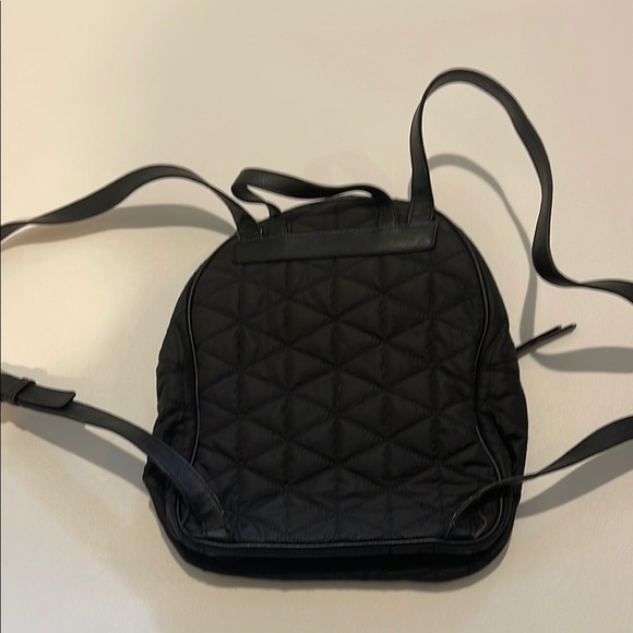 Kate Spade Black Quilted Mini Backpack